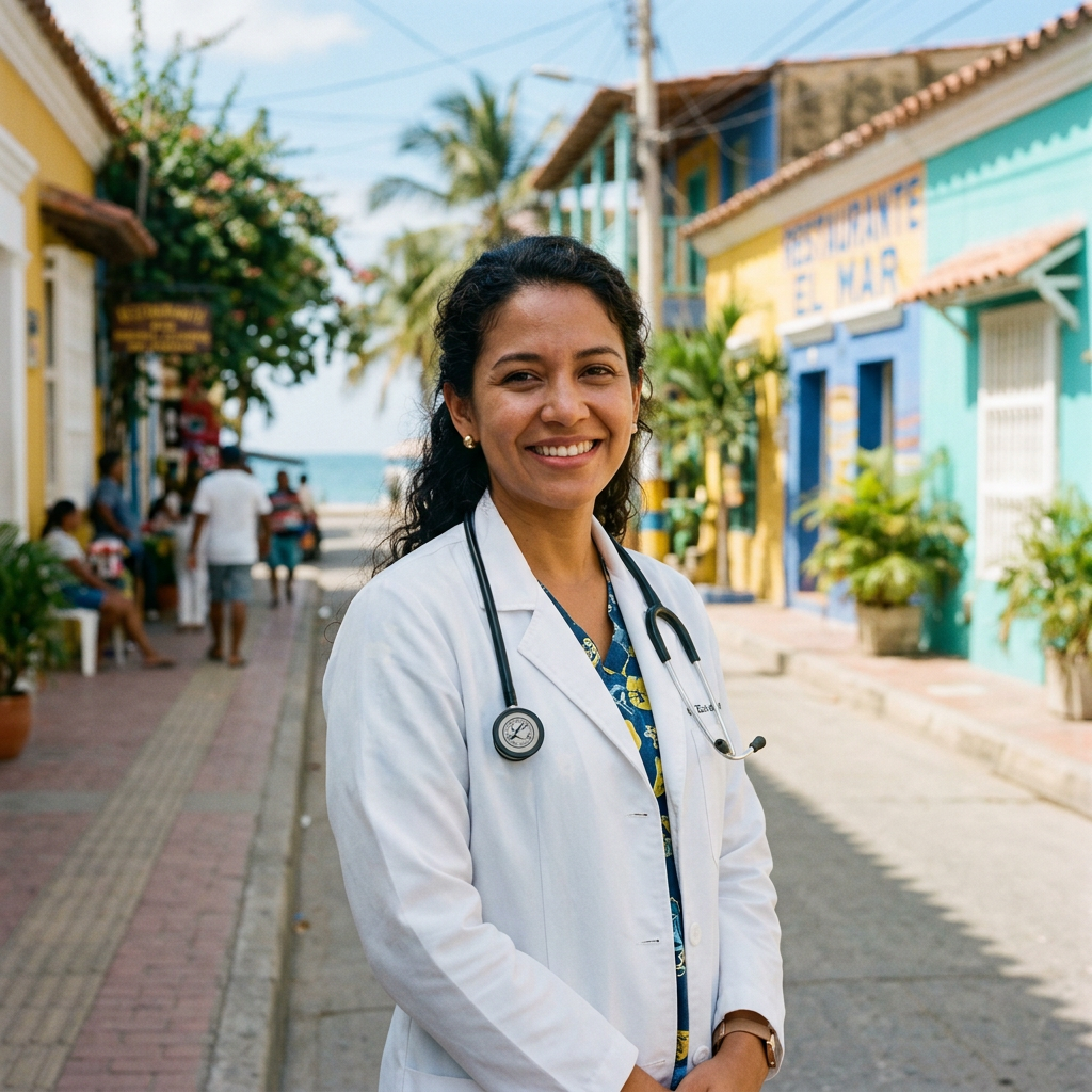 Profesional de la salud voluntario: Médica general