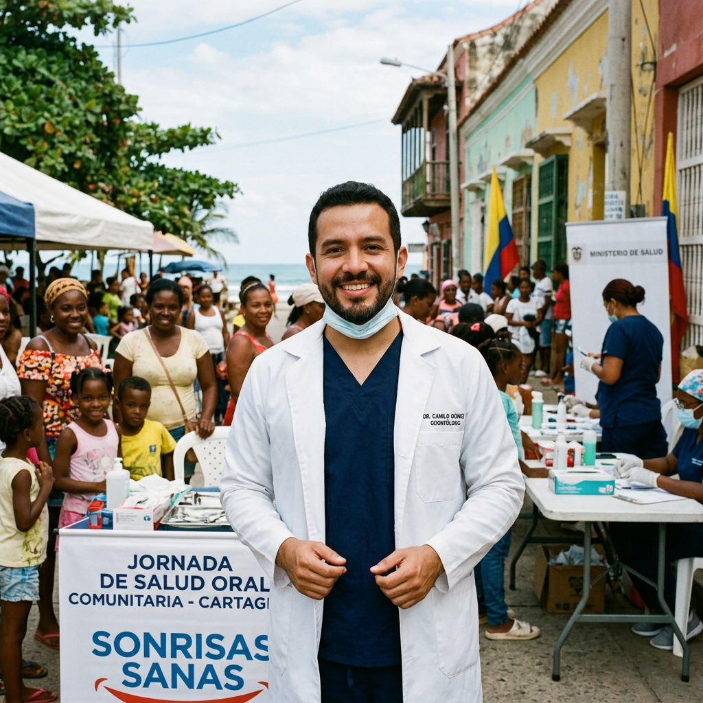Profesional de la salud voluntario: Odontólogo